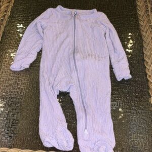 Purely Soft by Carters baby purple pajama size 3 months